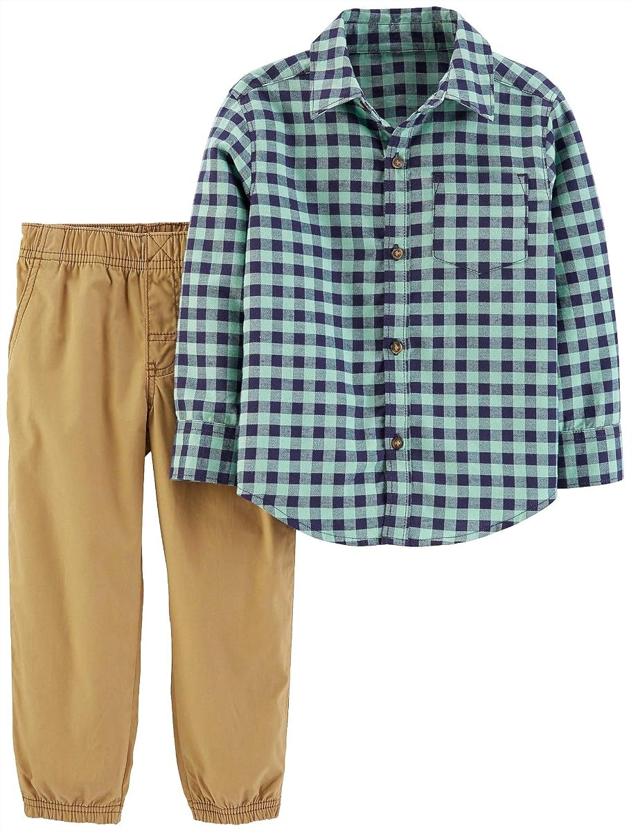 Boys' 2-Piece Long Sleeve Top and Pants Set
