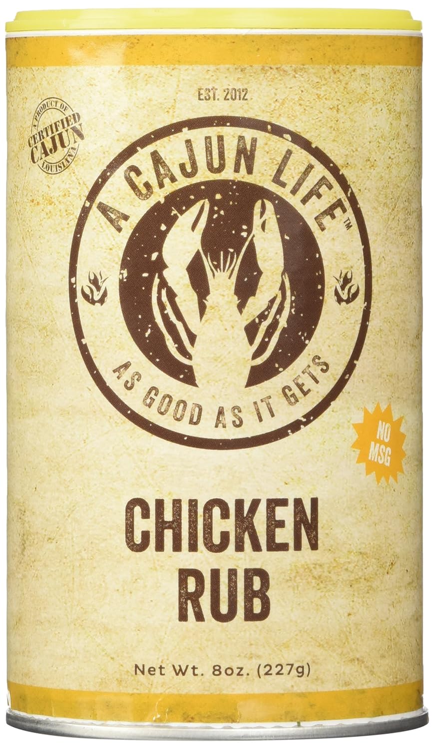 A Cajun Life Chicken Rub, 8 Oz, 3 Pack