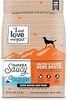 Vista 1 de I AND LOVE AND YOU Alimento seco horneado y picante para perros, pollo + batata, prebiótico + probiótico, carne real, sin granos, sin rellenos