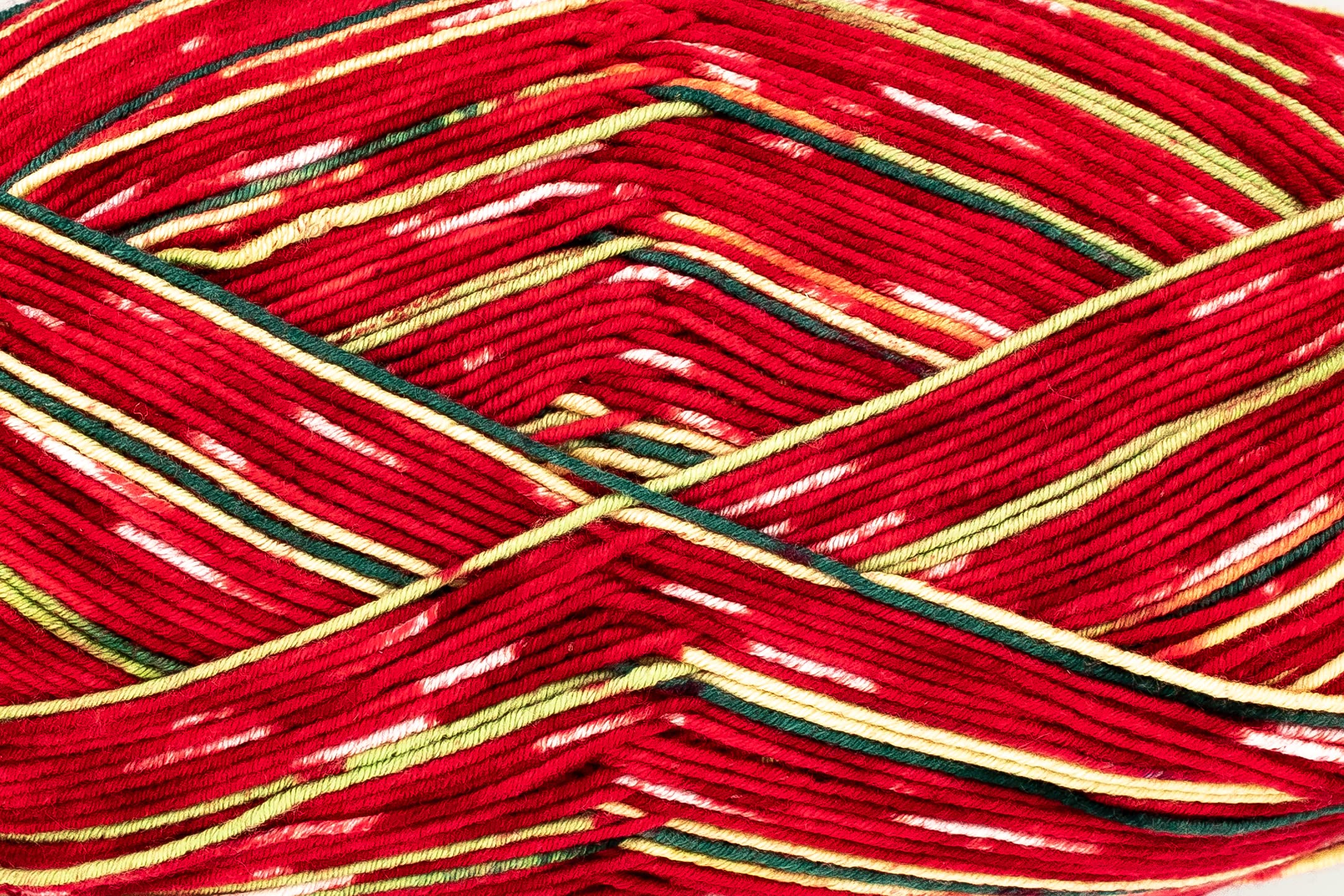 King Cole Footsie 4 Ply 100g - 4906 Christmas Fruit