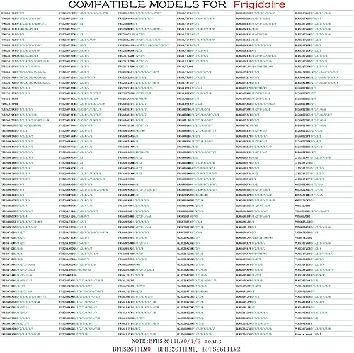 Miniatura 6 de 240350702 240350701 240350700 - Cubierta de bandeja para refrigerador, marco de estante sin vidrio, compatible con refrigeradores Frigidaire