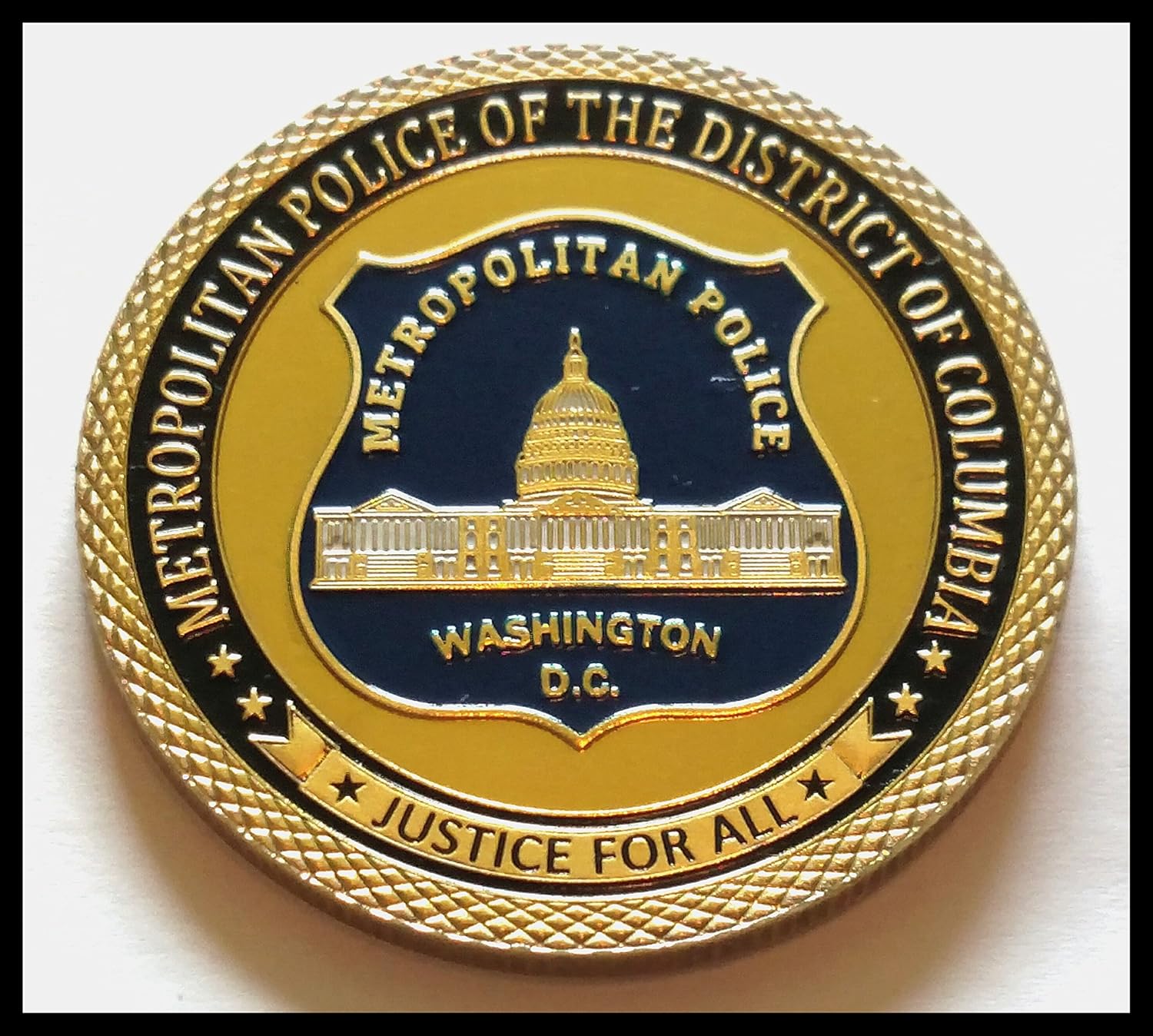 Washington DC City Police Department Law Enforcement #54 Challenge Honor Coin