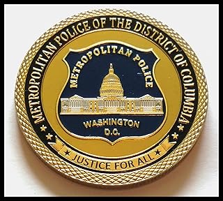 Washington DC City Police Department Law Enforcement #54 Challenge Honor Coin
