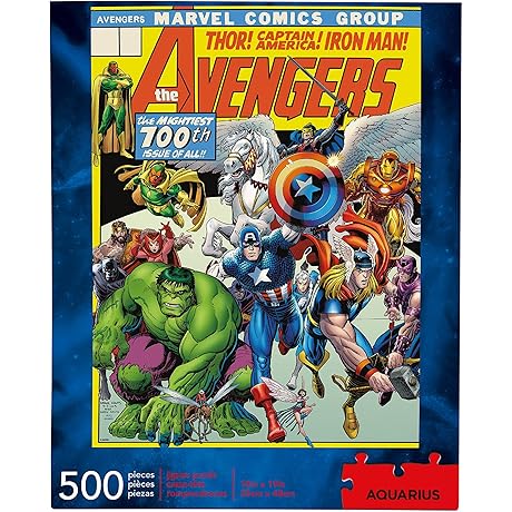 Marvel Avengers Puzzle: Assemble Earth's Mightiest Superheroes