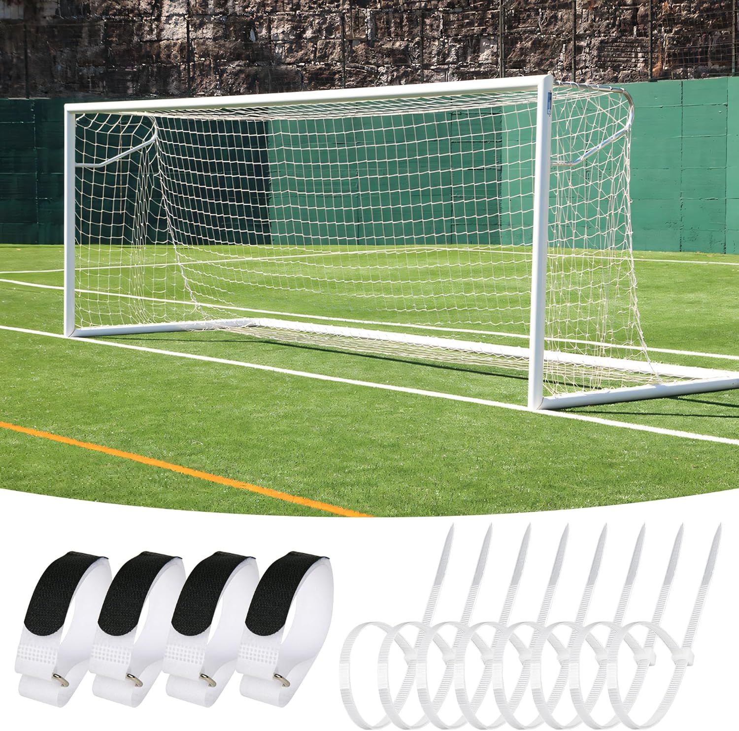 Soccer Net, Full Size Soccer Goal Net, Durable