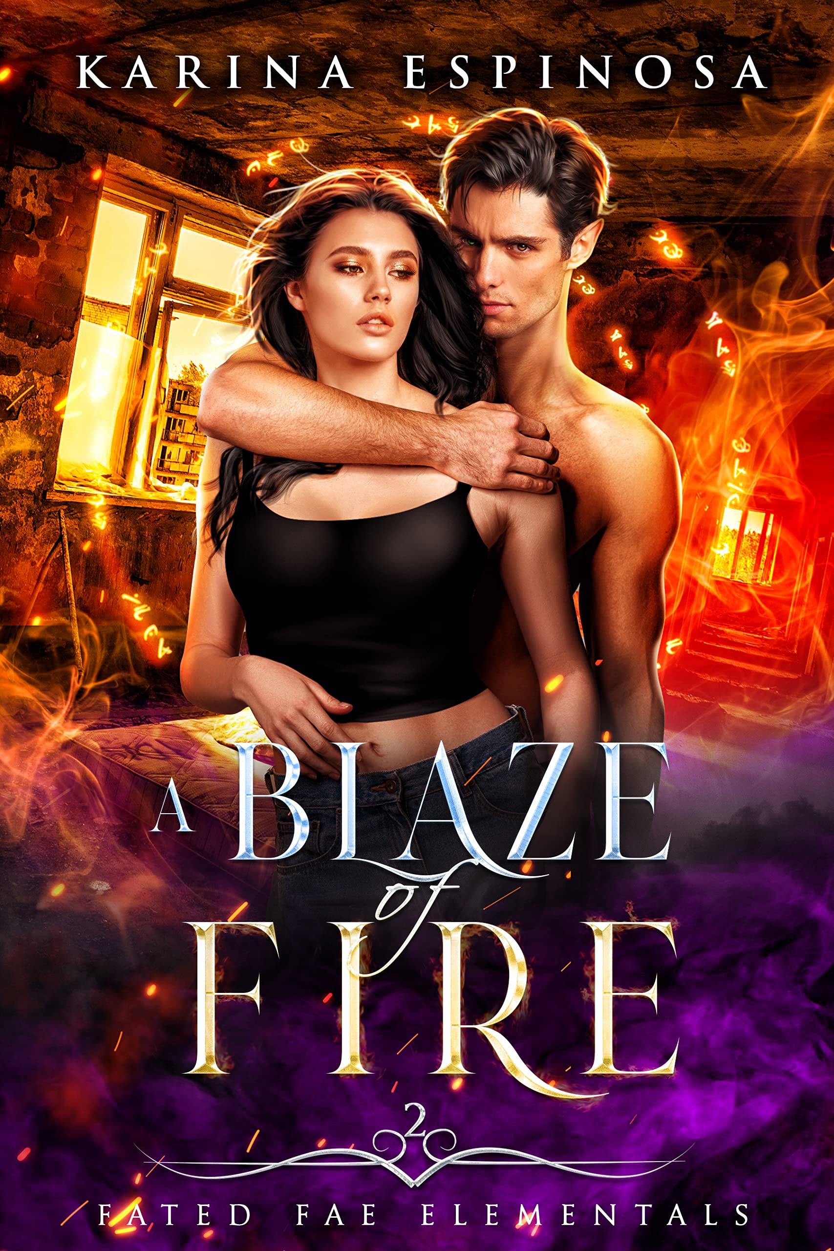Cover of A Blaze of Fire
