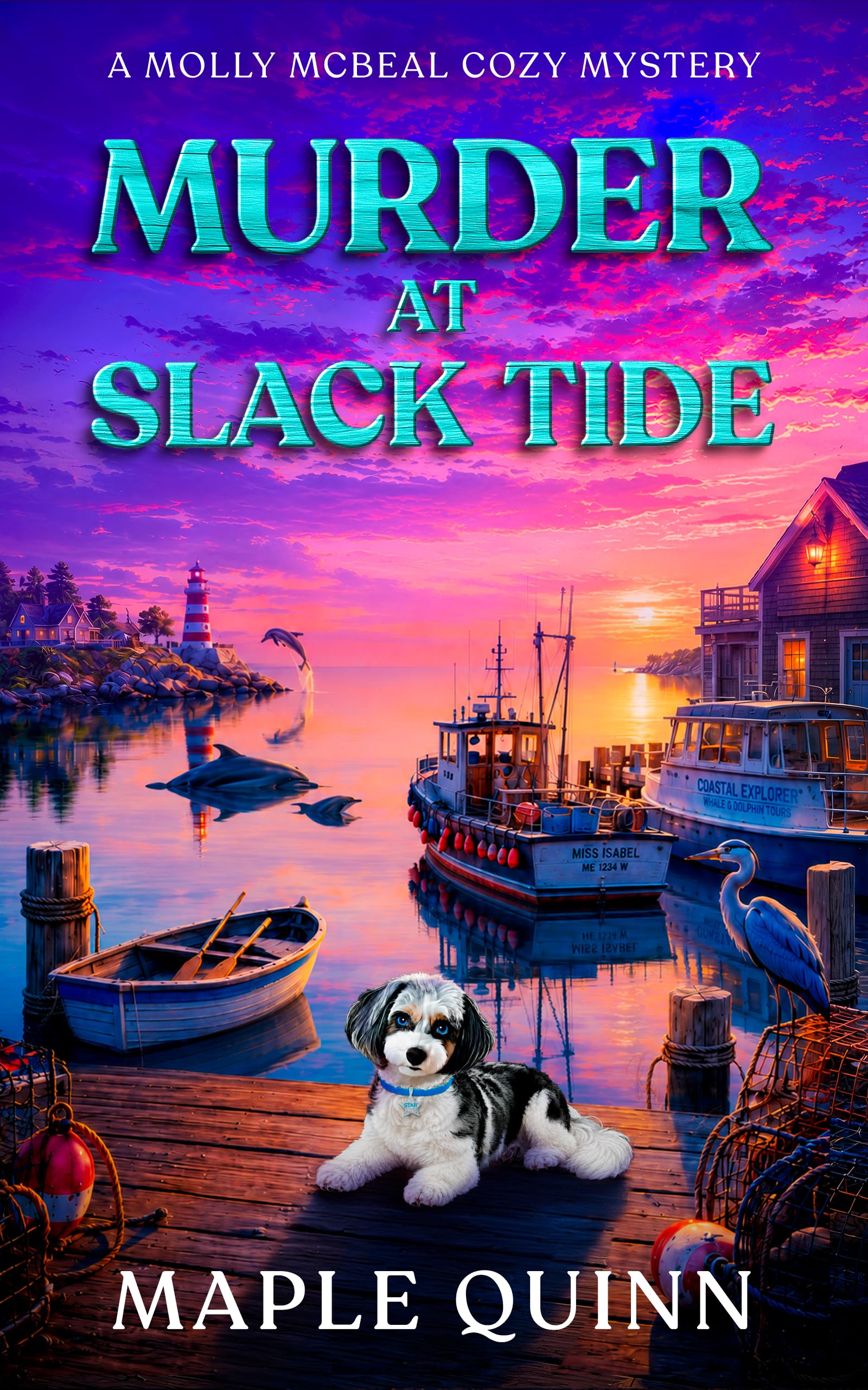 Murder at Slack Tide (Molly McBeal Cozy Mysteries Book 8)