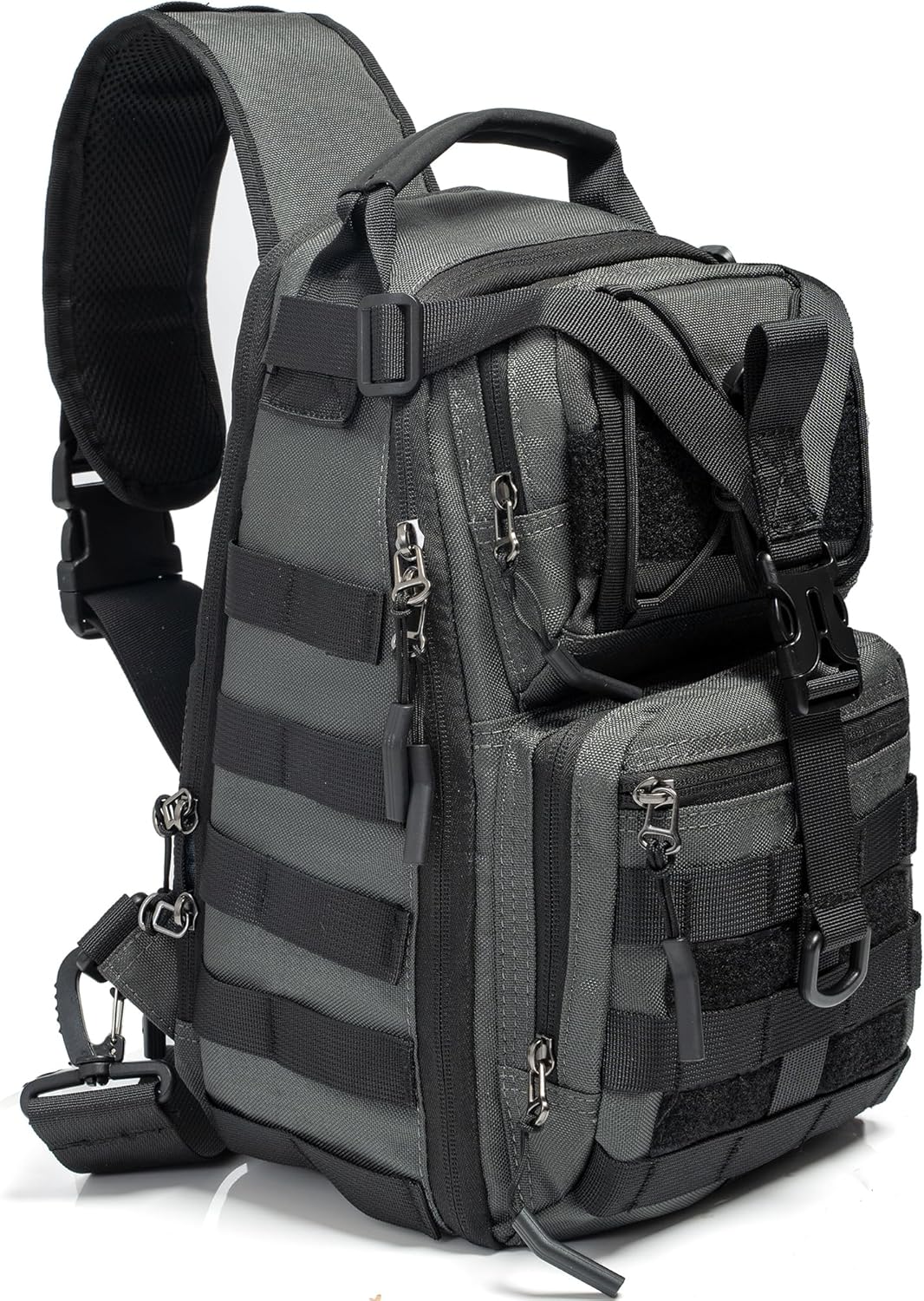 NICGID Tactical Military Backpack Daypack Molle Army Assault Pack Bug Out Bag Travel Fishing Hiking Trekking Rucksack