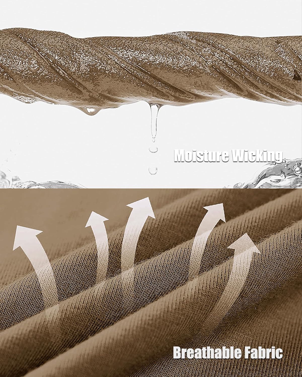 MAGCOMSEN Men's Tactical Military Shirts 1/4 Zip Long Sleeve Shirt with Pockets - Image 3