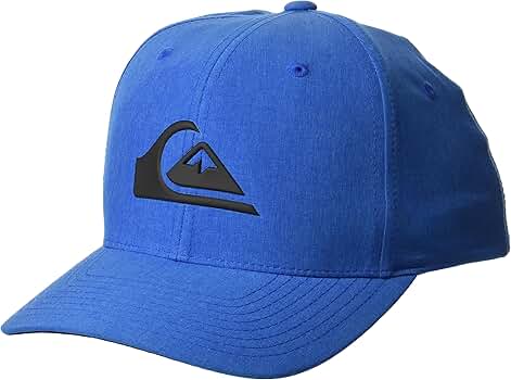 Quiksilver Men's Amped Up Stretch Fit Curve Brim Hat