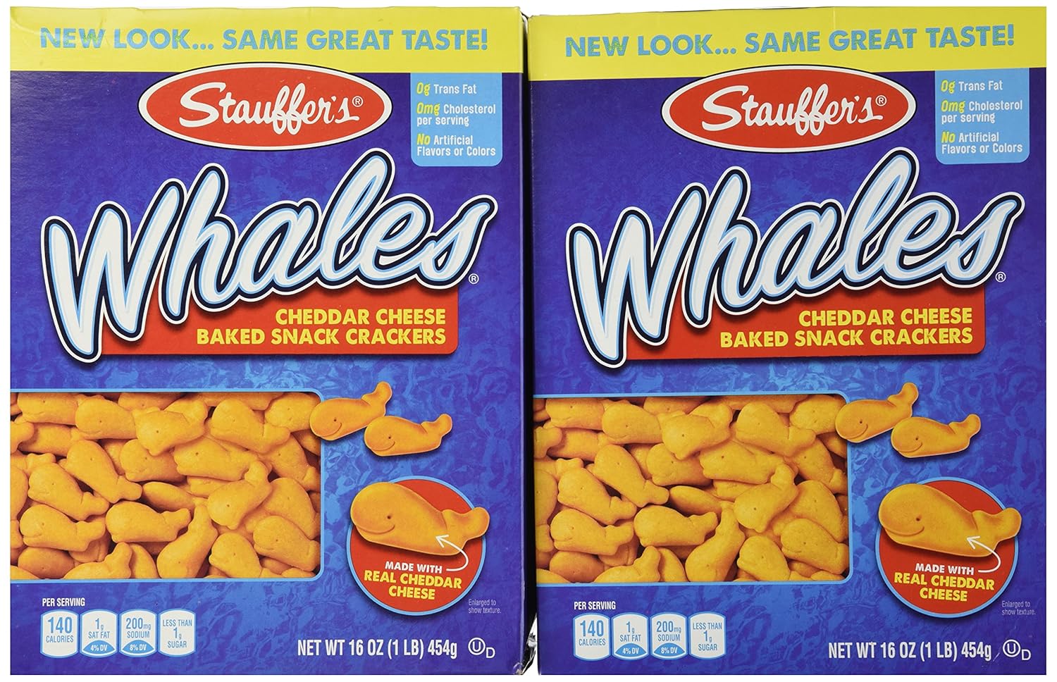 Stauffer's Whales 1 Lb Box (Pack of 2)
