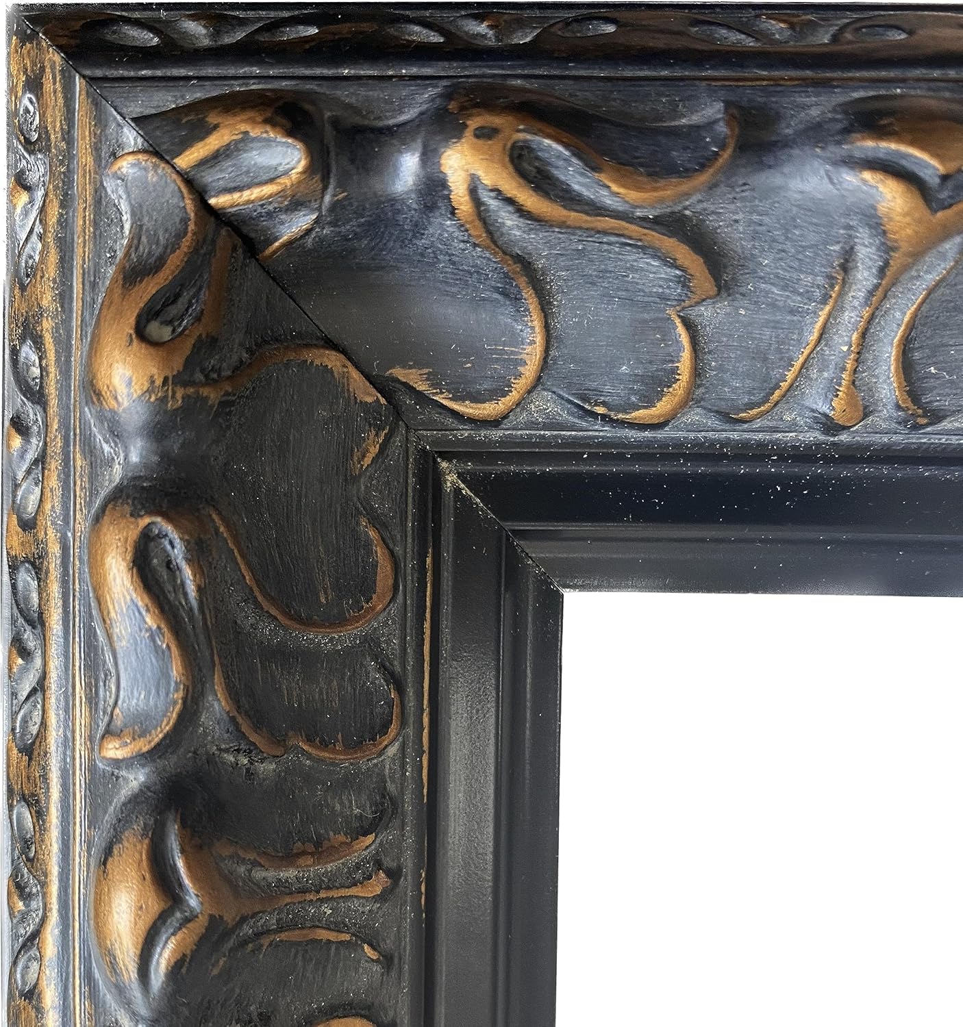 Zibrelte Vintage Wood 8x10 Picture Frame with 6x8 Mat