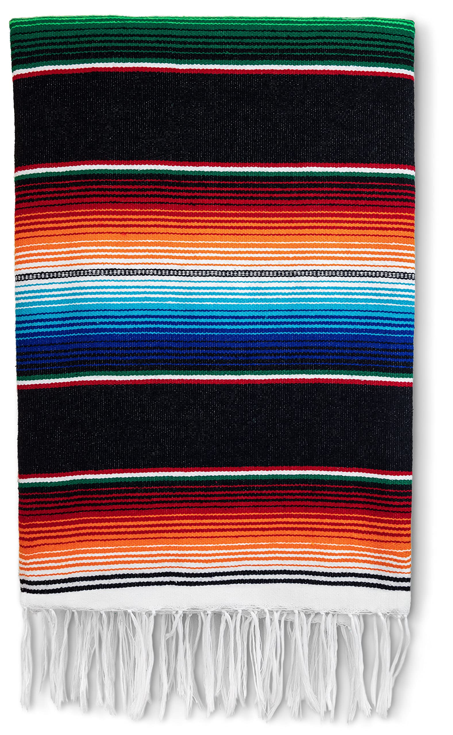 Amazon.com: Benevolence LA Authentic Large Mexican Blanket | Thick Serape  Blanket | Mexican Blankets and Throws, Outdoor Blankets | Mexican Serape  Table Runner Tablecloth | Large Picnic Blanket 56 x 82 - Sierra : Sports u0026  Outdoors