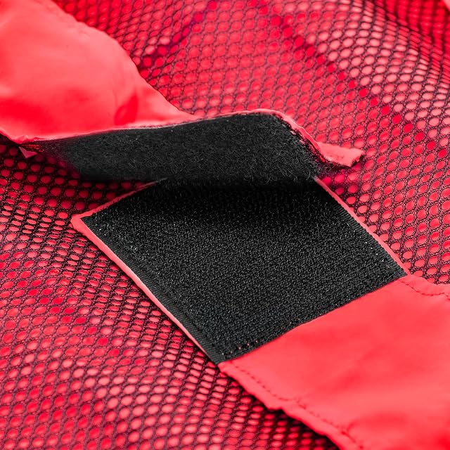Foto 4 de 7 de Record Impermeable Bolsillo para Perros con Capucha Ajustable. Abrigo para Perros de Bolsillo y Plegable…
