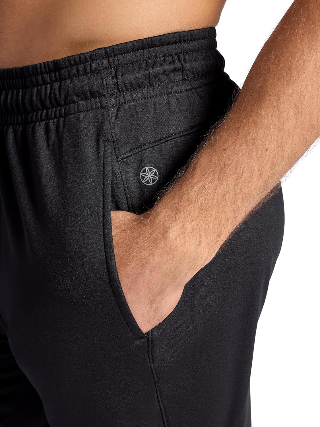 Gaiam Mens Restorative Jogger, Standard Fit, 30” Inseam, Stretch Midweight Material - Image 5