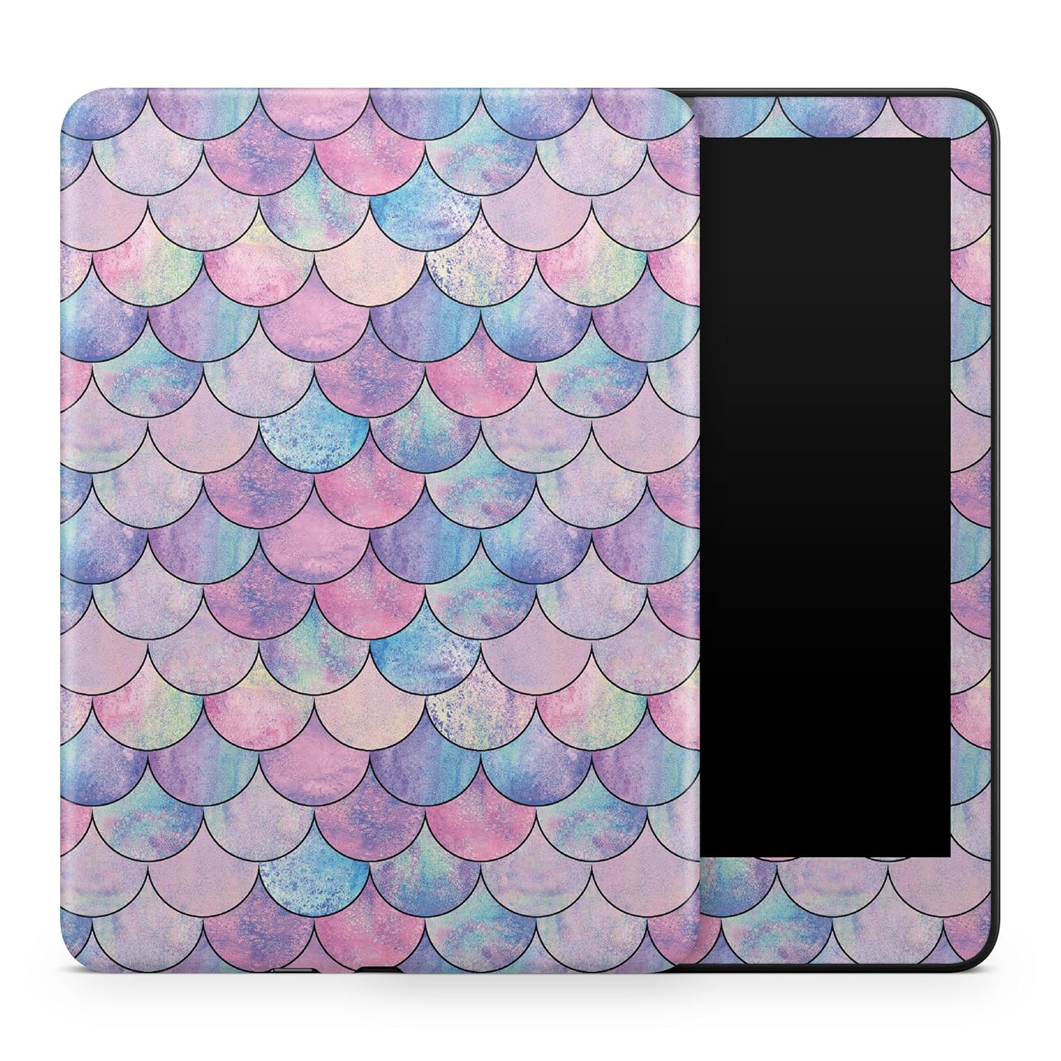 Tablet Skin Compatible with Amazon Kindle Colorsoft (2024) - Mermaid Scales - Premium 3M Vinyl Protective Wrap Decal Cover - Easy to Apply | Crafted in The USA by MightySkins