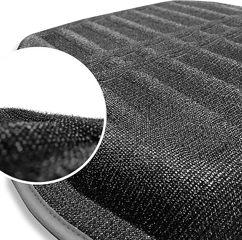 Miniatura 10 de FH Group F14409REDBLACK para protección contra todo tipo de clima tapetes de piso para automóviles de color rojo y negro se adaptan a la mayoría de