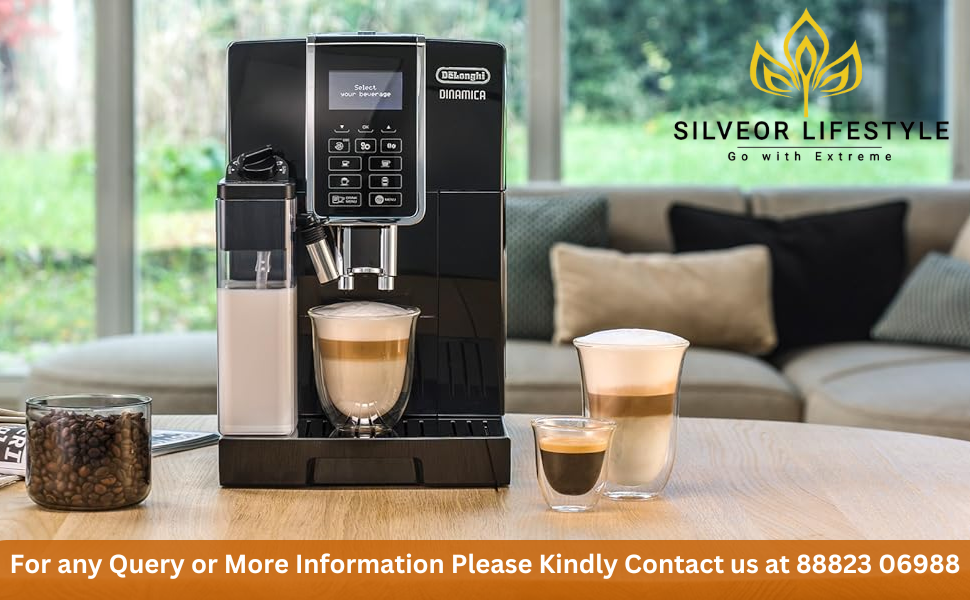 Buy DeLonghi DINAMICA ECAM350.55.B Fully Automatic Coffee Machine
