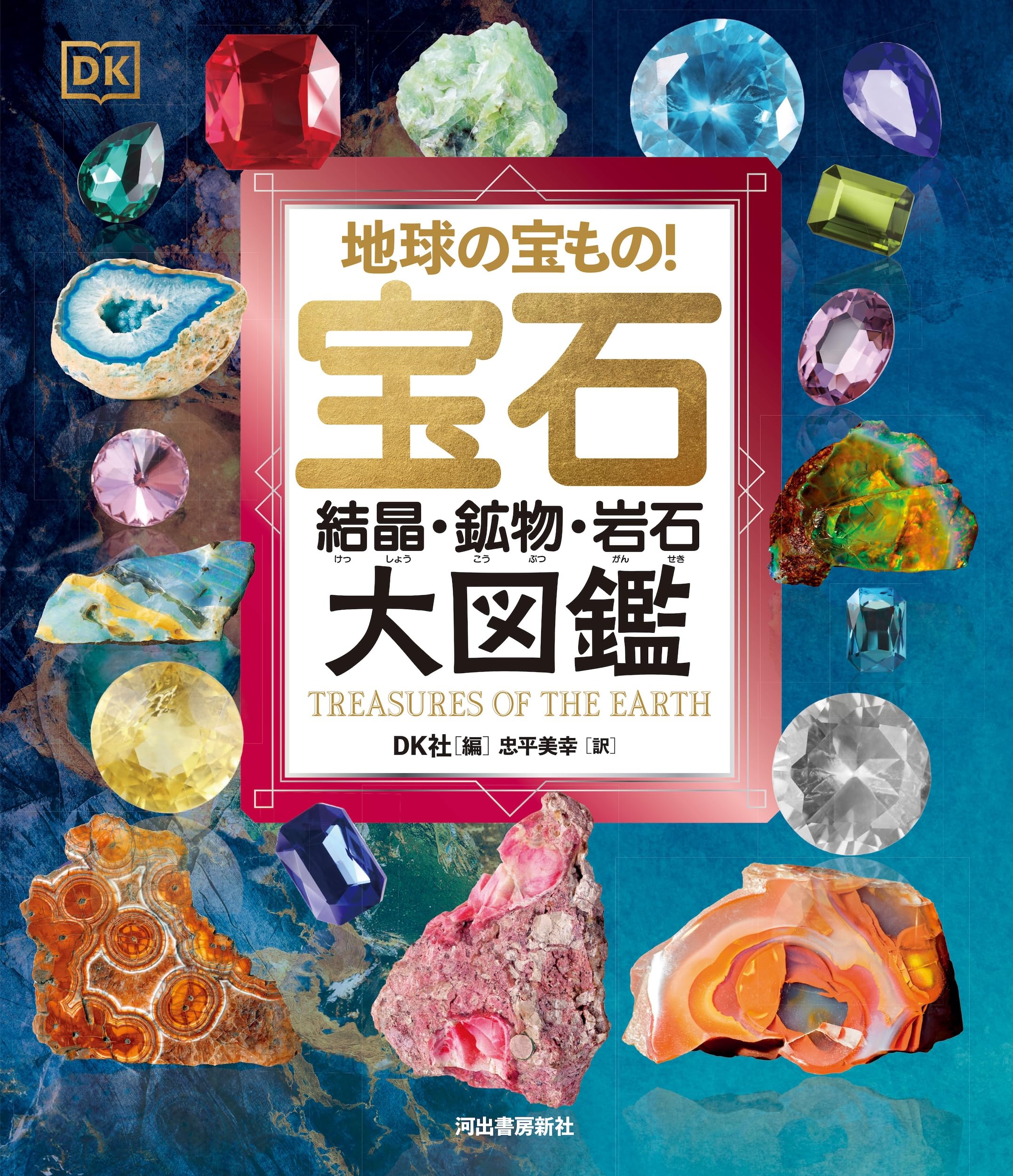 Amazon.co.jp: 地球の宝もの! 宝石・結晶・鉱物・岩石 大図鑑 : DK社