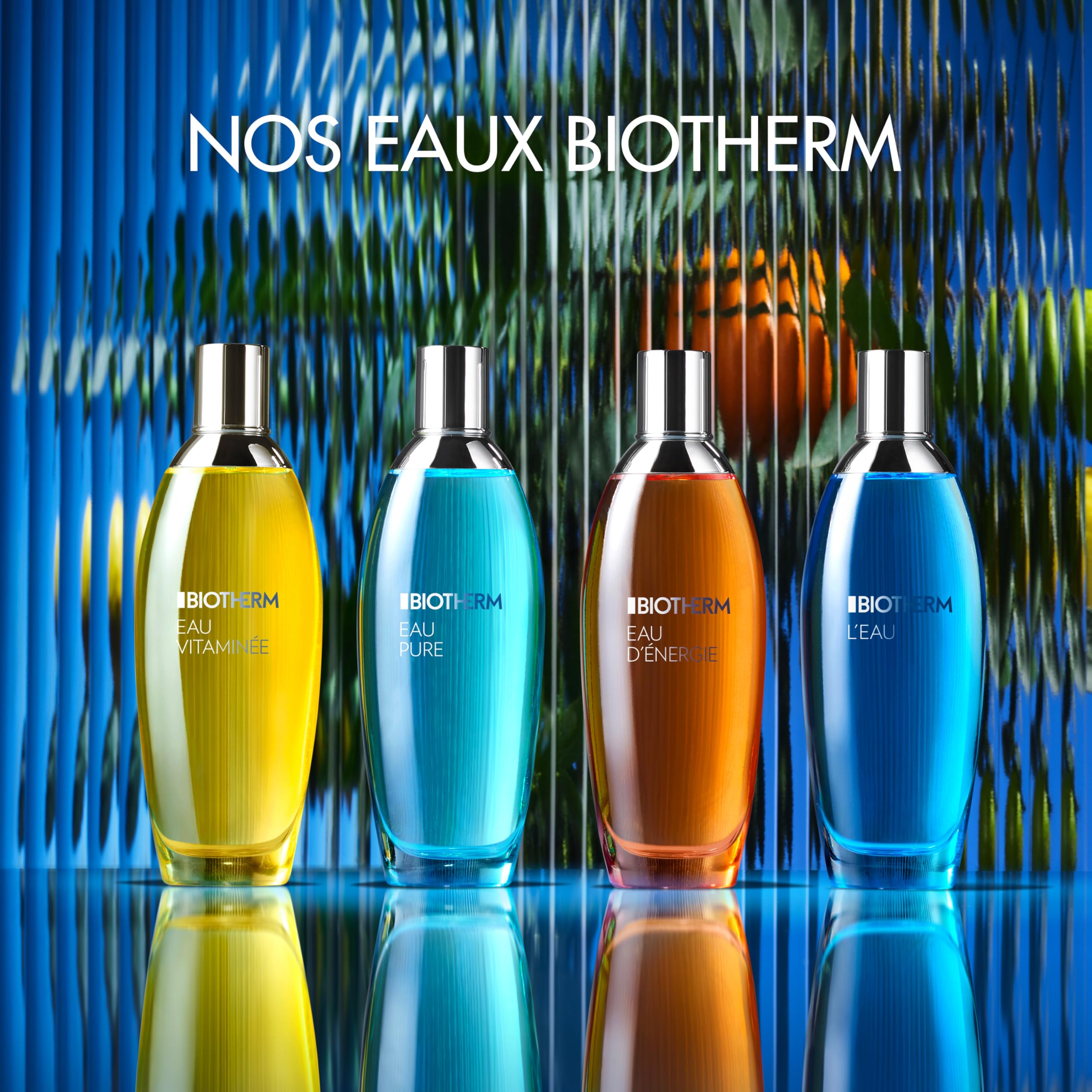 Biotherm, Eau Pure, Eau Parfumée Revitalisante, Parfume & Rafraîchit, Enrichi en Huiles Essentielles de Sauge, Citron Vert & Kiwi, Pour Tous Types de Peau, 100 ml
