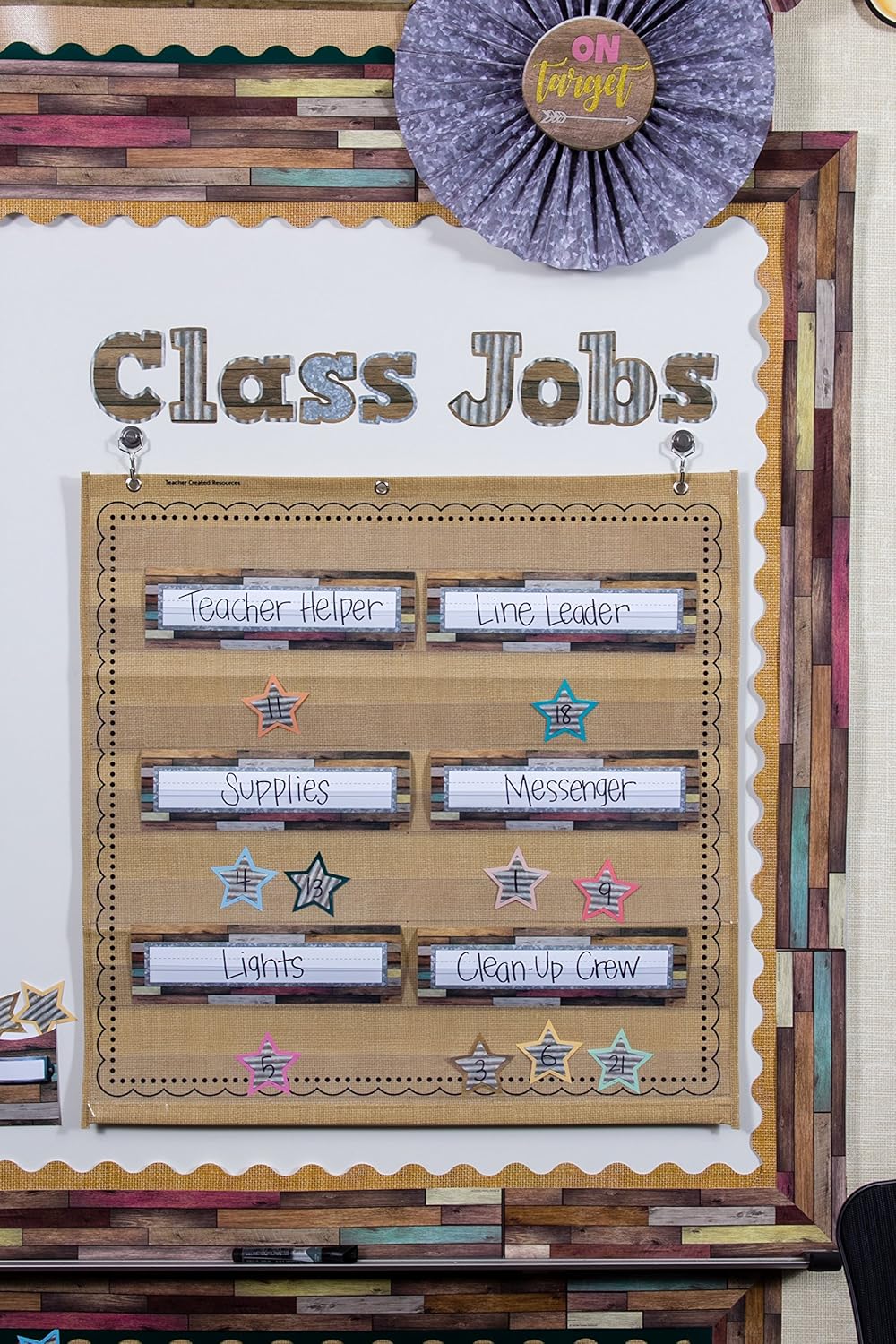 Teacher Created Resources Home Sweet Classroom Flat Name Plates (TCR8828),Original Version : Office Products