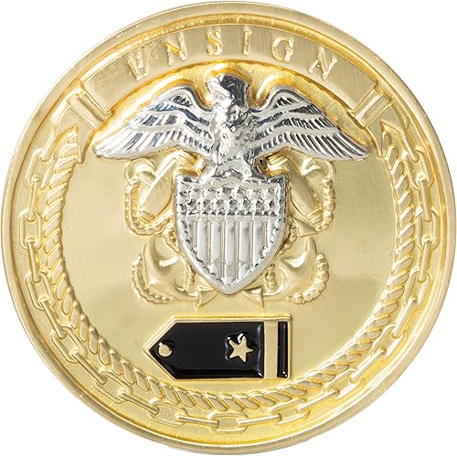 Miniatura 3 de Moneda de desafío de oficial subalterno de rango de teniente comandante de la Armada de los Estados Unidos