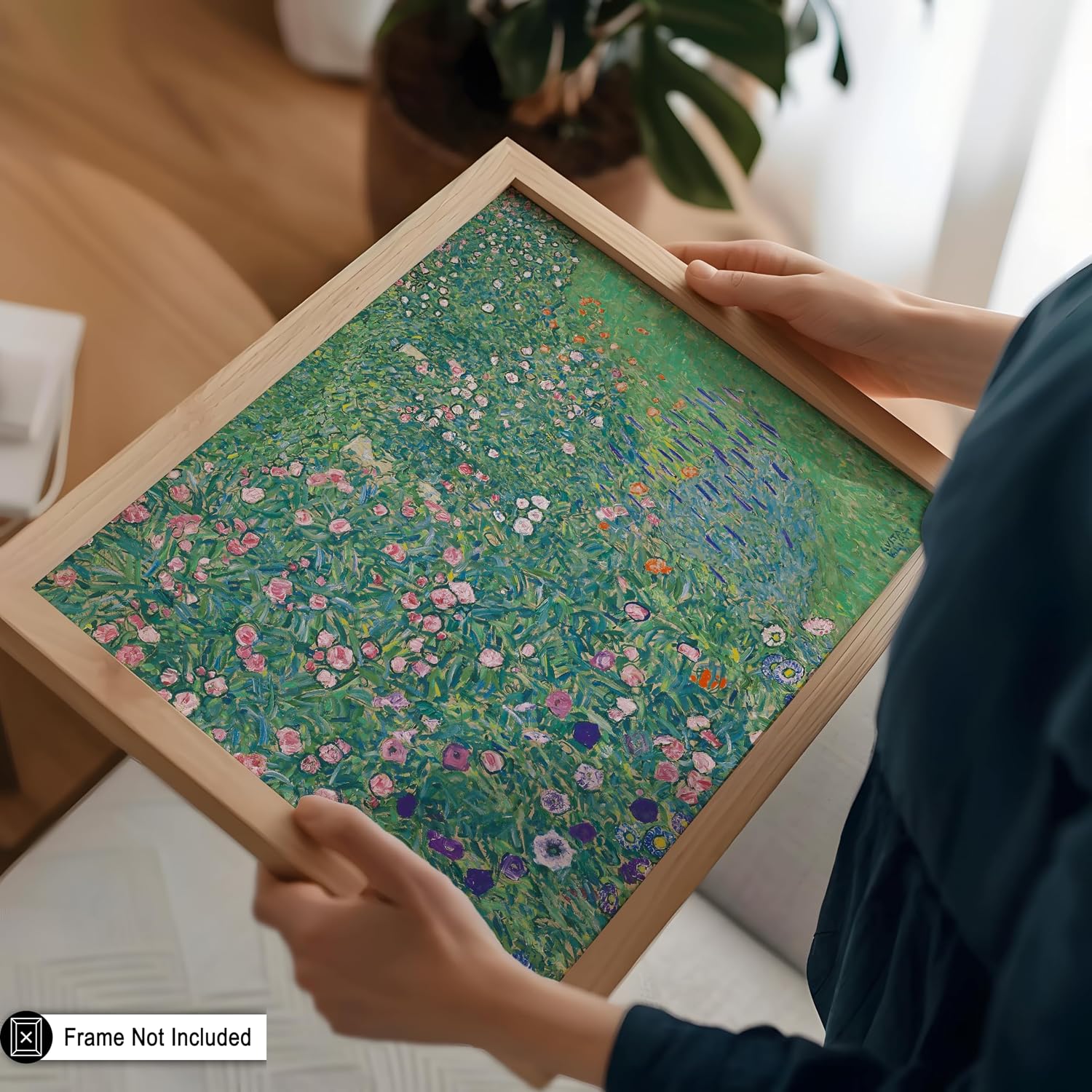 Poster Master Gustav Klimt Poster - Italian Horticultural Landscape Print - Garden Art - Flower Art - Gift for Men & Women - Floral Decor for Living Room, Bedroom or Office - 8x10 UNFRAMED Wall Art