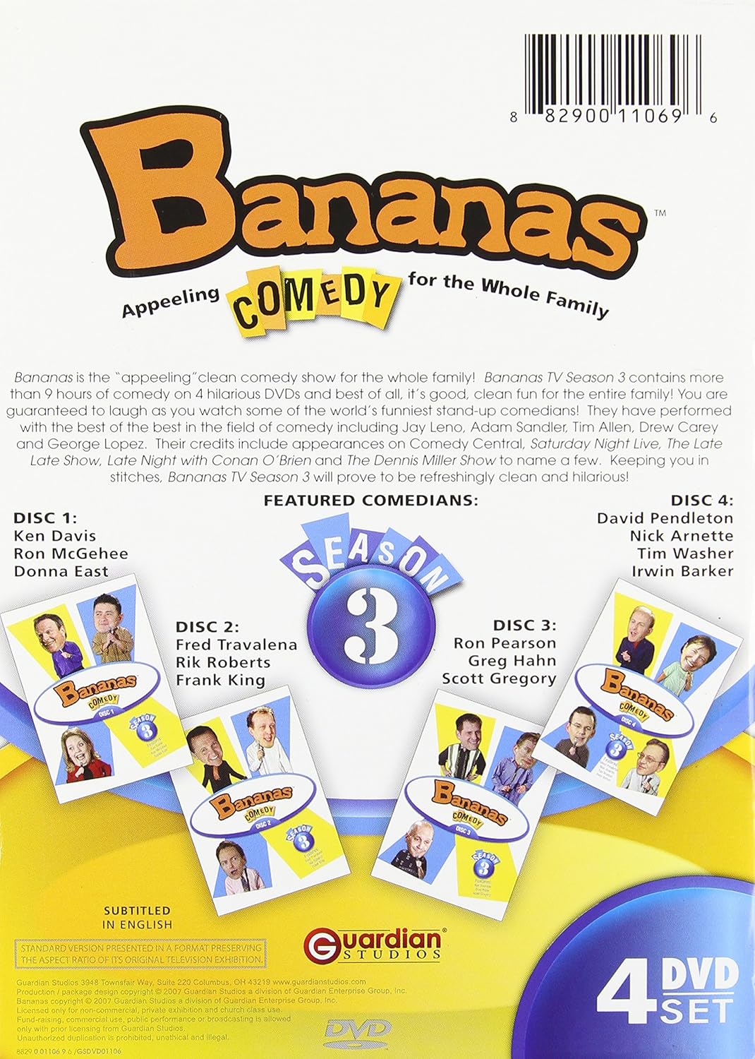 Bananas: The Complete Season 3
