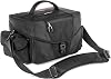 Tamrac Stratus 8 Camera Bag for Photographers, Camera Case for Photography Accessories, Shoulder Bag for DSLR and Mirrorless Cameras, Crossbody Camera Bag with Tripod Holder Strap - Black
