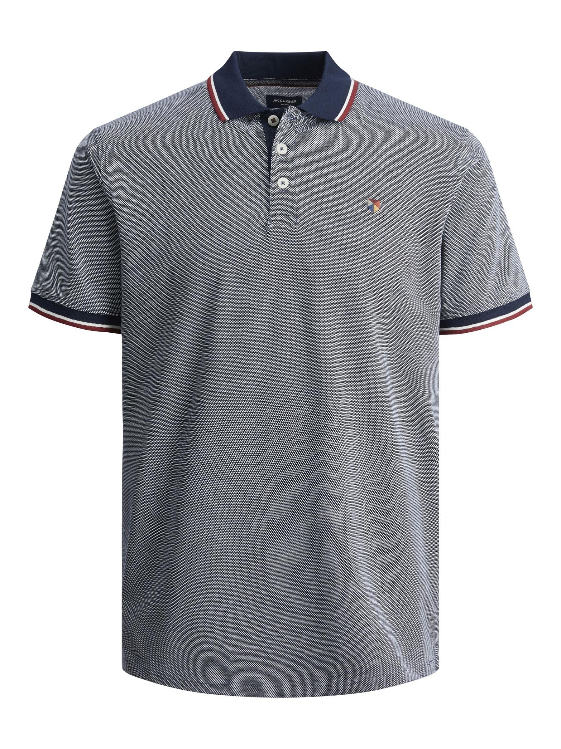 JACK & JONES Premium Polo Plain Shirt Collar Polo