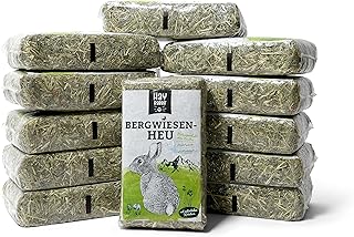 Hayrabbit - Bergwiesenheu 12kg - Heu Aus Deutschen Gründlandregionen - Abgepackt In 1kg Beuteln product image