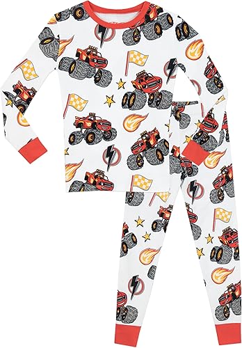 Blaze and the Monster Machines Blaze & The Monster Machines - Pijama para niños, Rojo