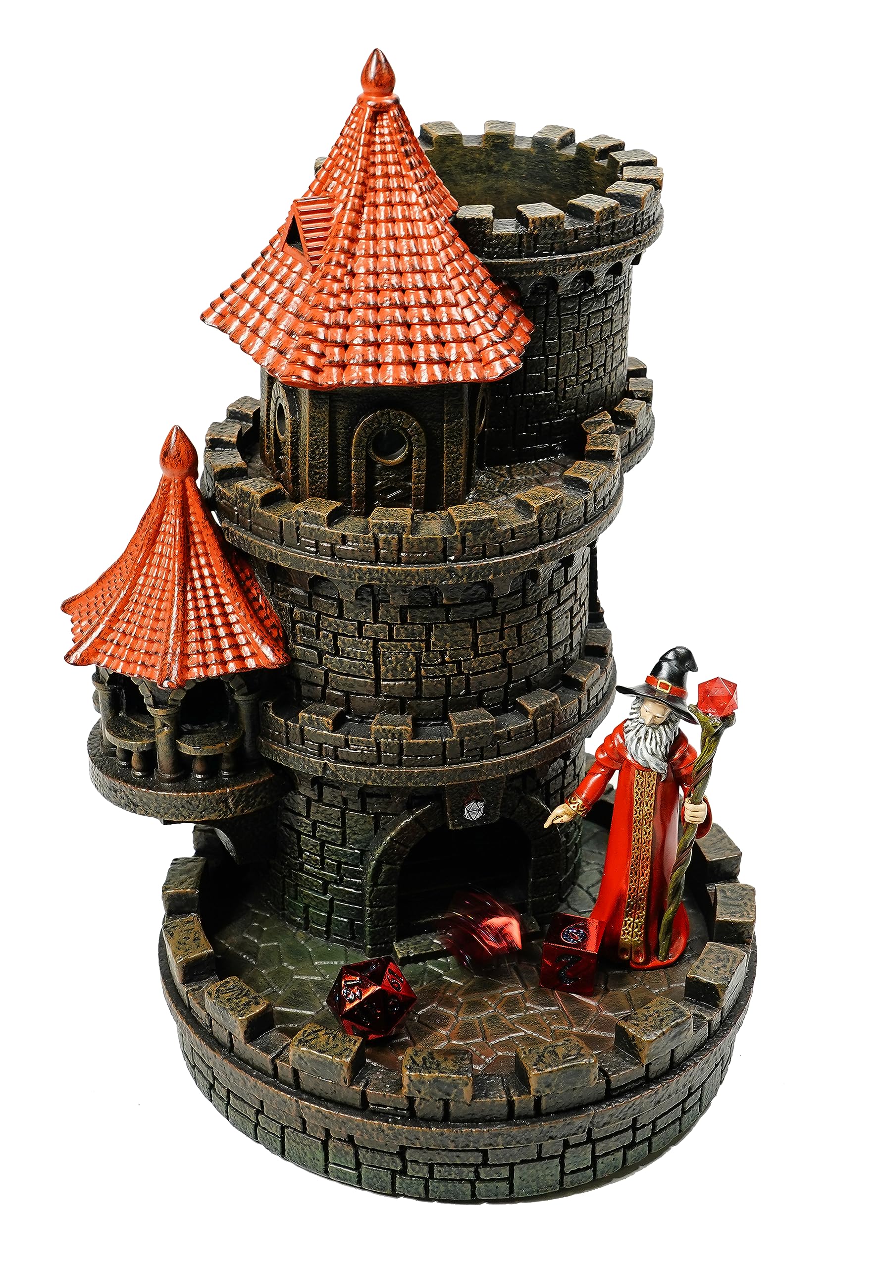Amazon | Forged Dice Co. ウィザードの城ダイスタワー - 手描き