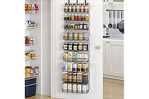 JKsmart Hanging Spice Rack: The Ultimate Kitchen Organizer for Your Wall