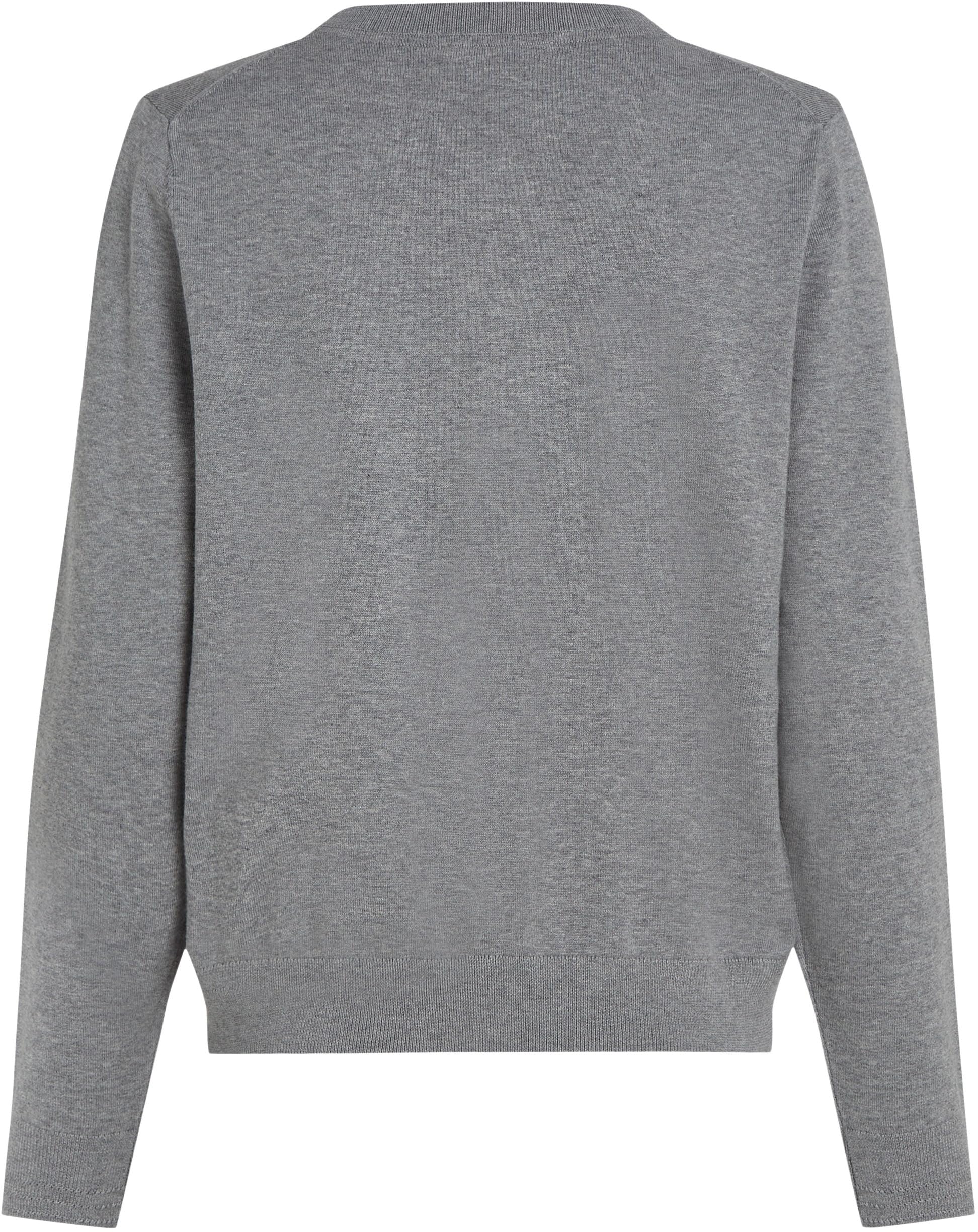 Tommy Hilfiger Damen Strickjacke Cardigan Jersey Fine mit Knopfleiste