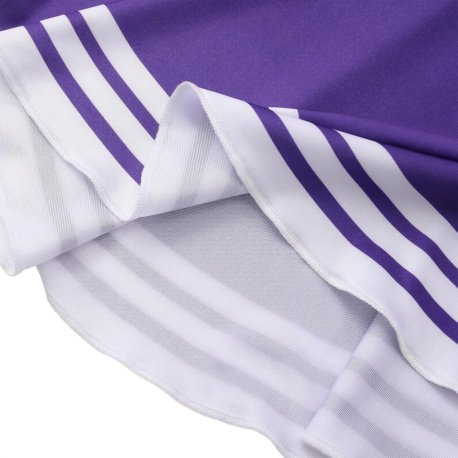 Hotfiary Cheerleader Uniform for Girls Halloween Cheerleading Dress with Cheer Pom Poms&Socks Clothes Sets for Party Sports - Image 6