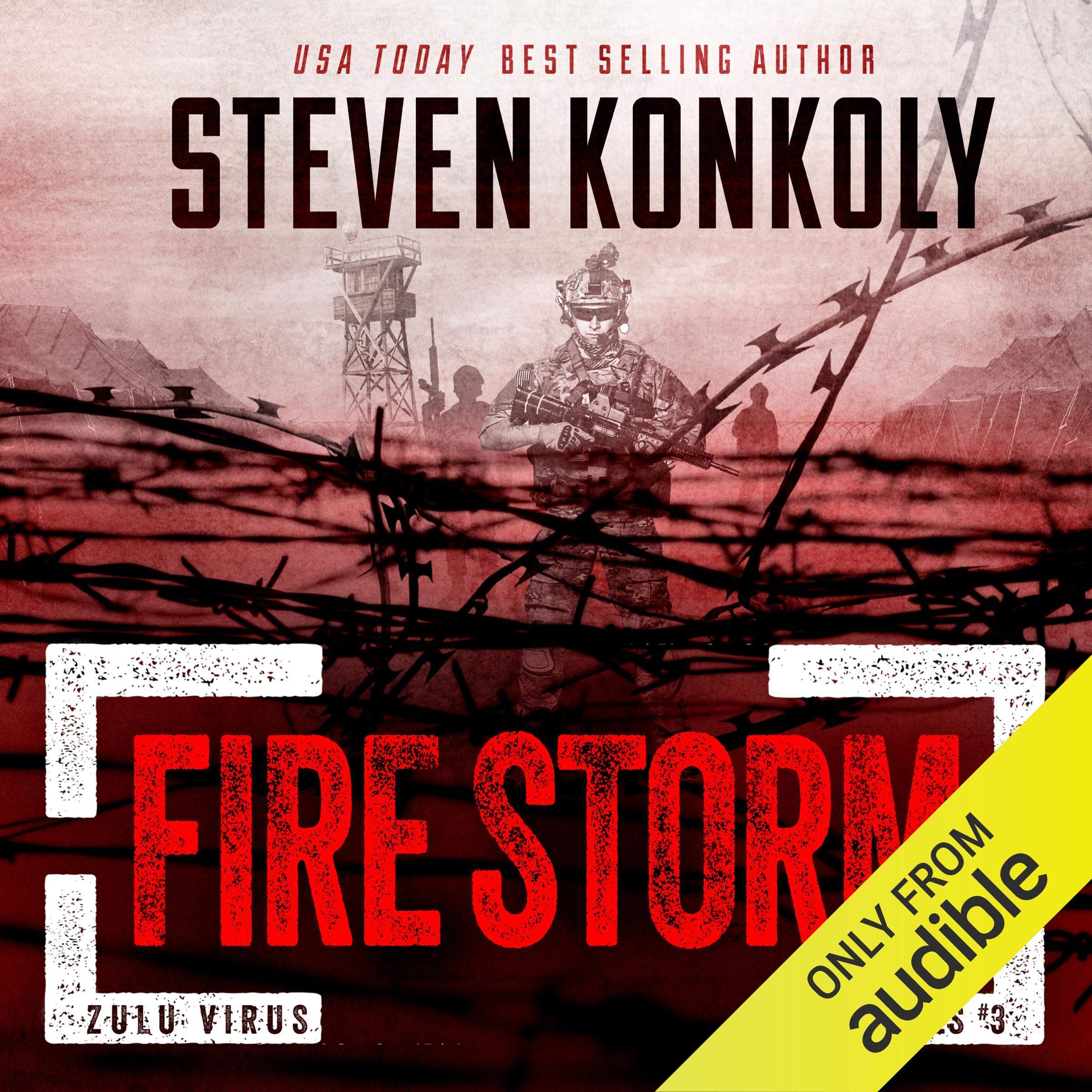 Cover art for Fire Storm: A Post-Apocalyptic Pandemic Thriller