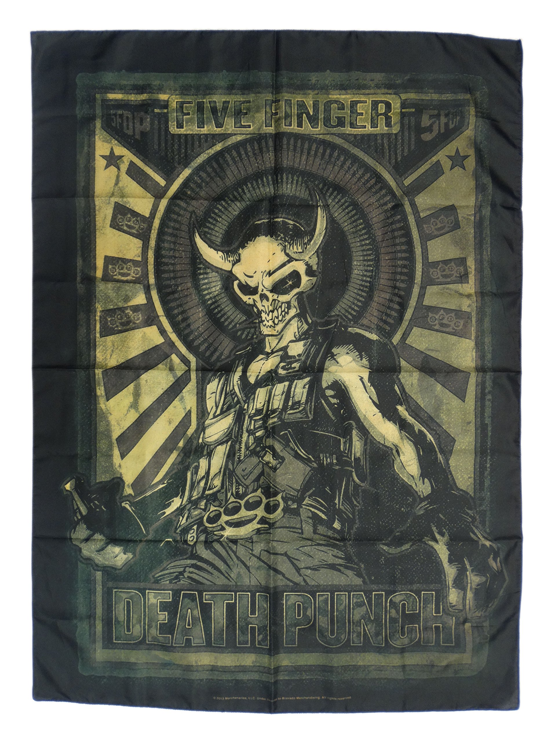 FIVE FINGER DEATH PUNCH official Merchandise Product TEXTILE FLAG/POSTER - MERCY