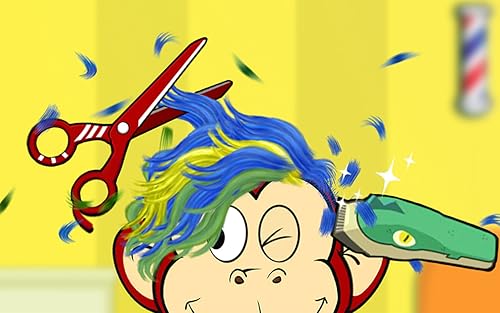 Hair Salon Games for Toddler kids ages 3-8 Free - Dino Fun