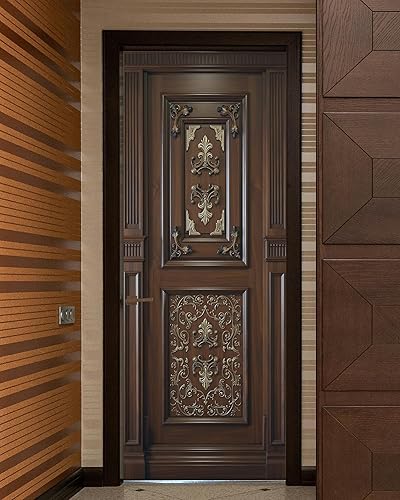 Miniatura 35 de Adhesivo Mural de Puerta FLFK - Zen, Pegue y Despegue, Tamaño Combinado 32"x80", Dividido en 2 Piezas