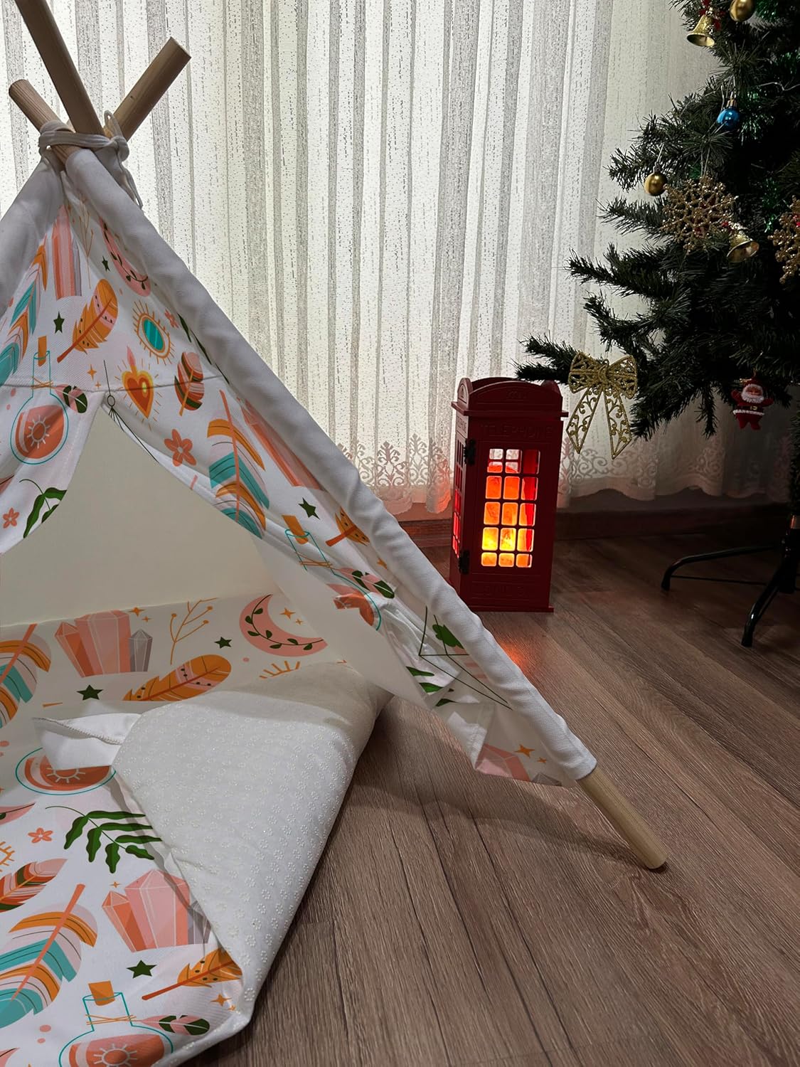 Pet Tent, pet Teepee, cat Teepee, Dog Teepee, cat House, Dog House, Teepee for Pets 26