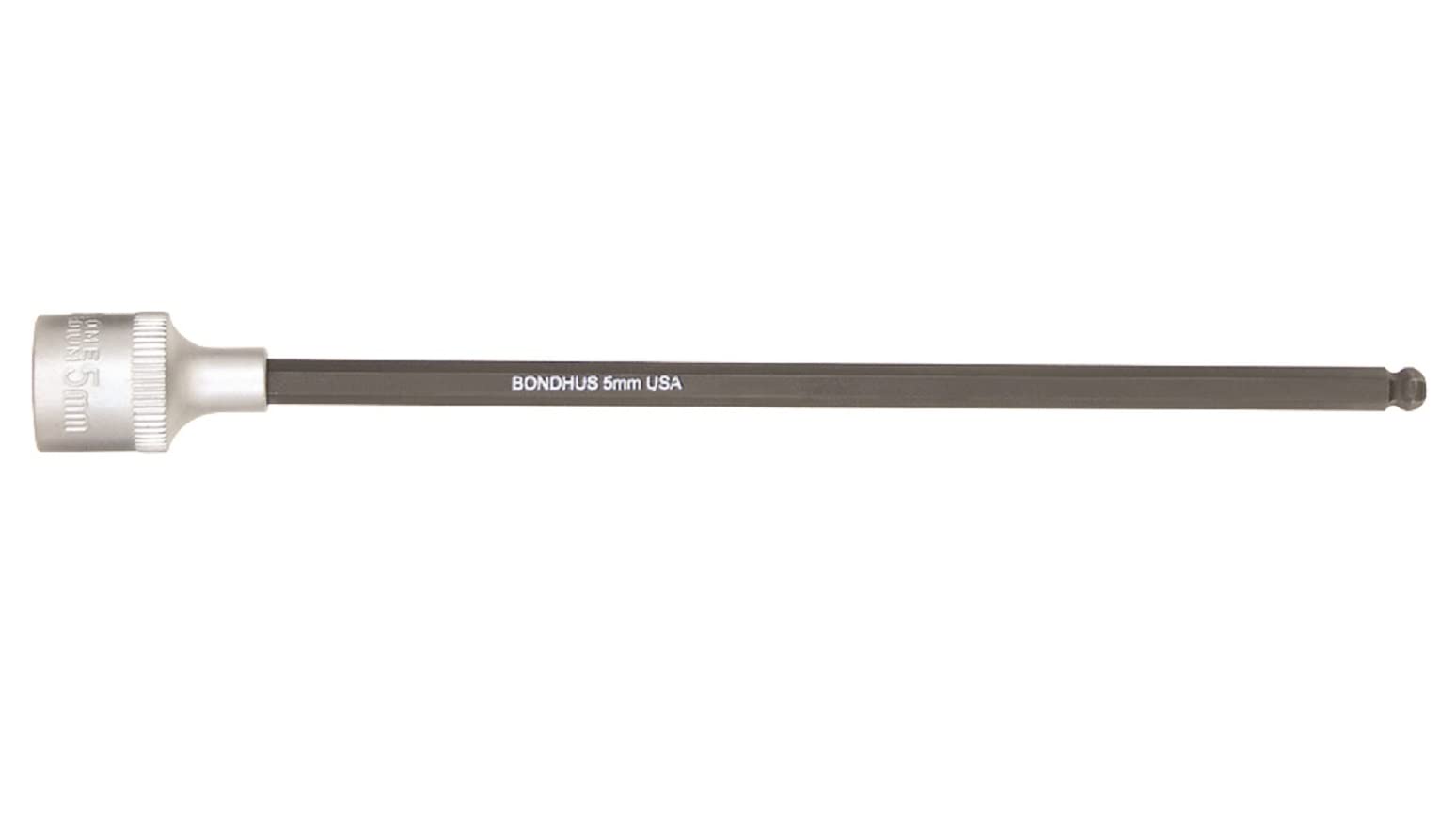 Bondhus 43718 ProHold - Broca de punta de bola de 1,27 cm con acabado ProGuard, 15,24 cm
