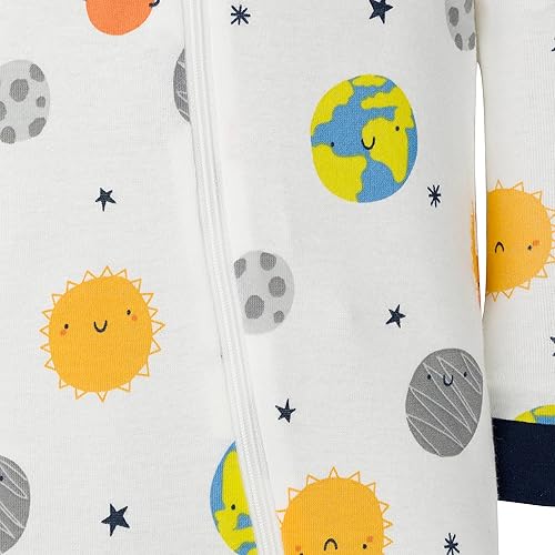 Miniatura 3 de Gerber - Pijamas para niño con cobertura hasta los pies, paquete de 2