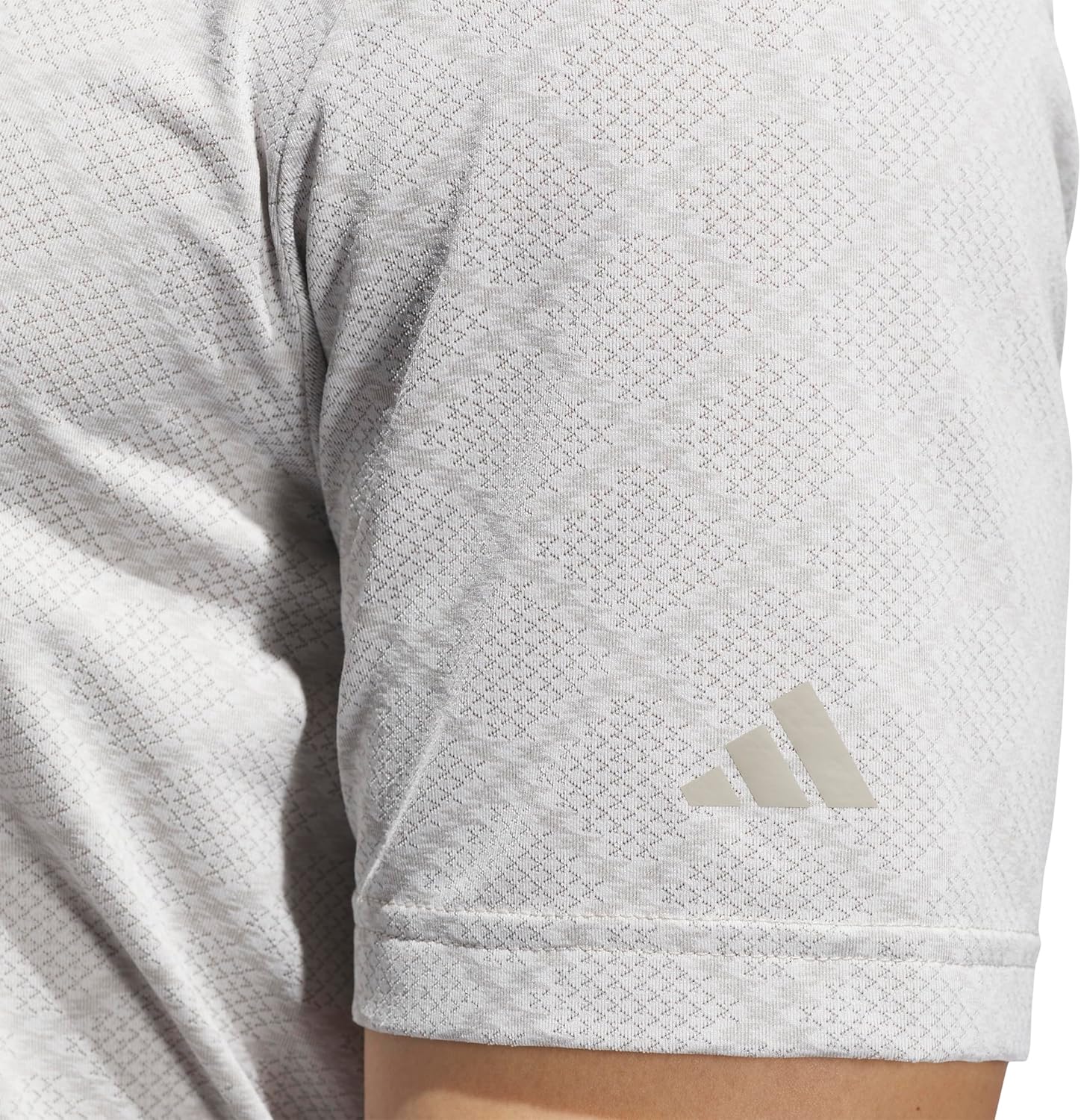 Adidas Mens Ultimate365 Hounds Jacquard Polo Shirt - Image 7