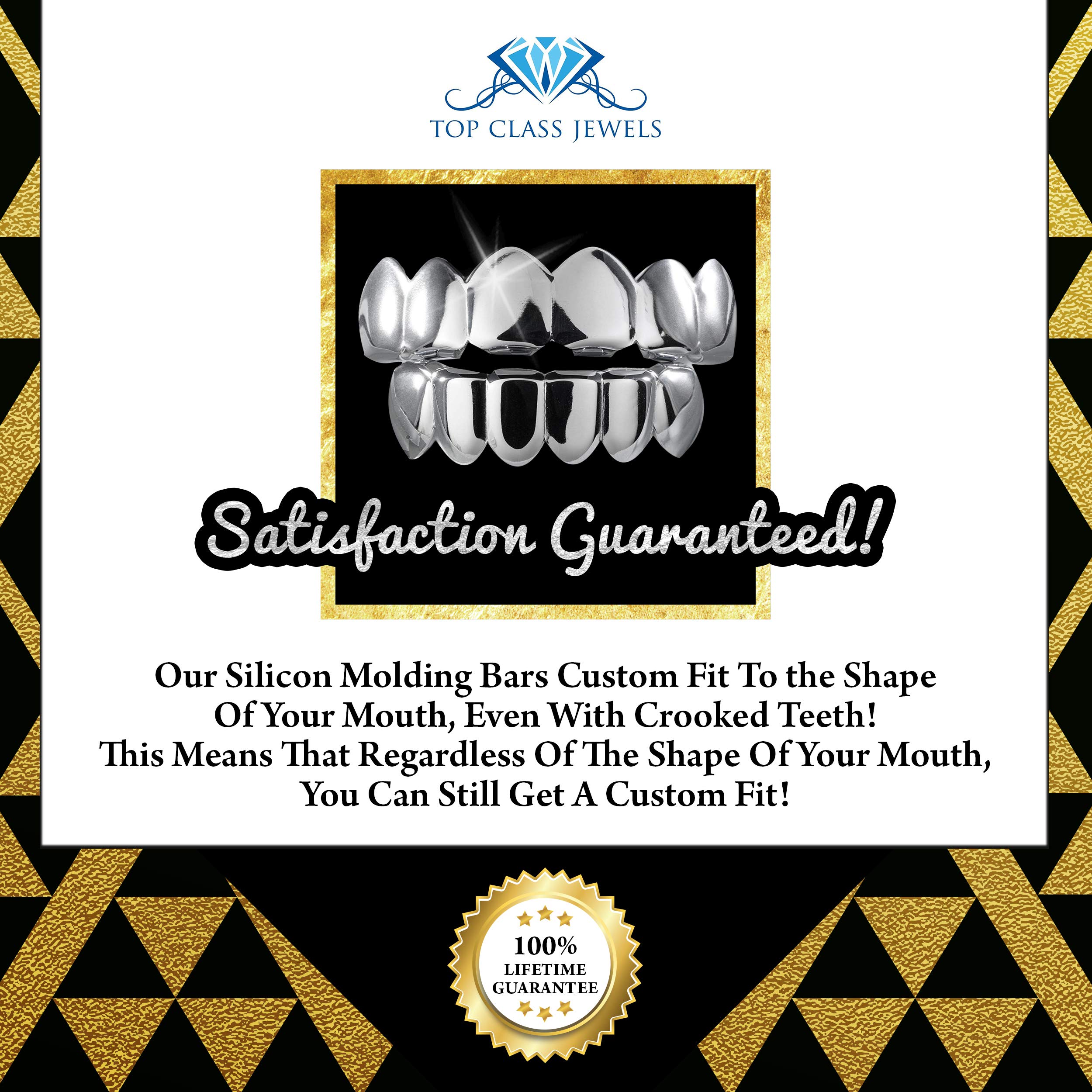 Buy Grillz Gold Teeth Grills for Your Teeth Jewelry Fake Braces