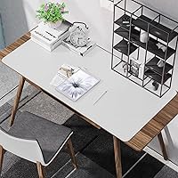 Vista 7 de Leather Desk Protector, 47in*23.7in Large Mat with Natural Cork & PU Leather, Mouse Pad, Non-Slip Office Mat, Waterproof Writing Pad for Office and