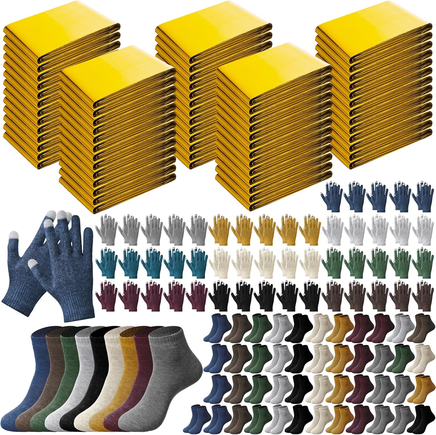 150-Piece Winter Care Package: Blankets, Gloves & Warmers for Homeless 150-Piece Winter Care Package: Blankets, Gloves & Warmers for Homeless