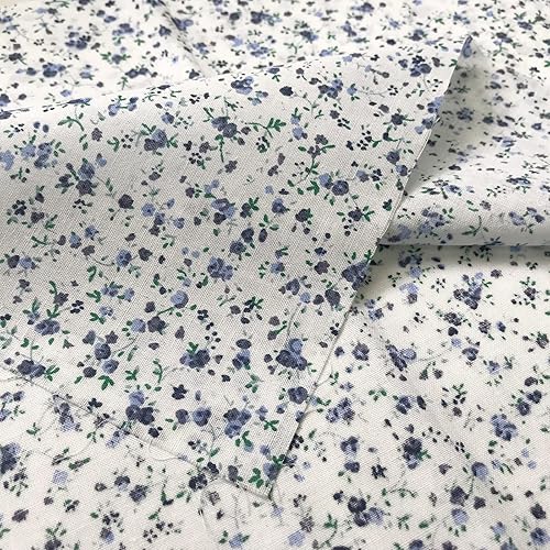 Miniatura 7 de Tela de acolchado Misscrafts 7 piezas de tela de algodón de 19.7 x 19.7 in, suministros de fabricación de bricolaje, paquete de tela de retazos para