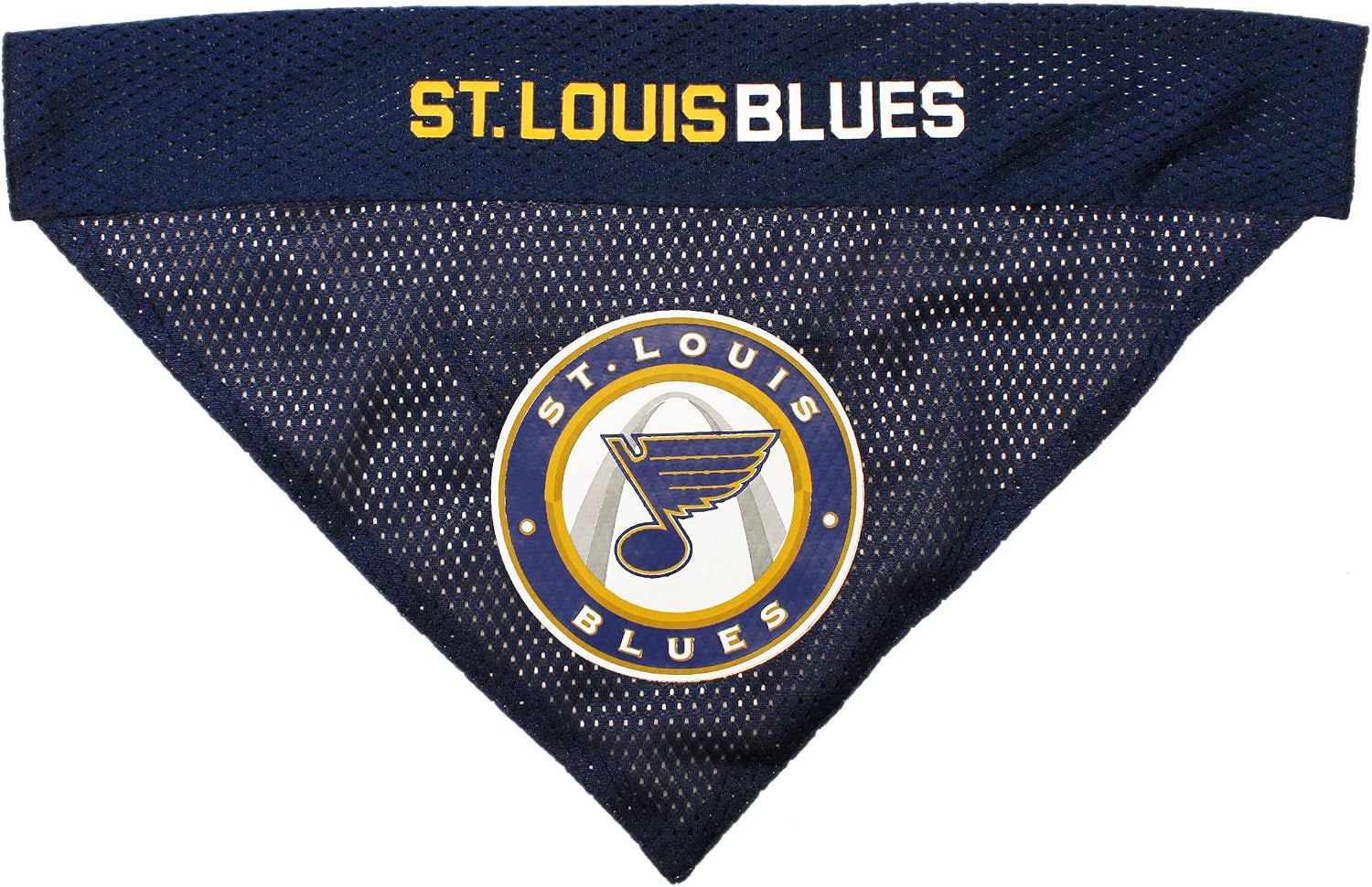 NHL ST.LOUIS BLUES BANDANA for DOGS & CATS, Large/X-Large., Cute & Stylish Bandana! The Perfect HOCKEY FAN Scarf Bandana - Image 3