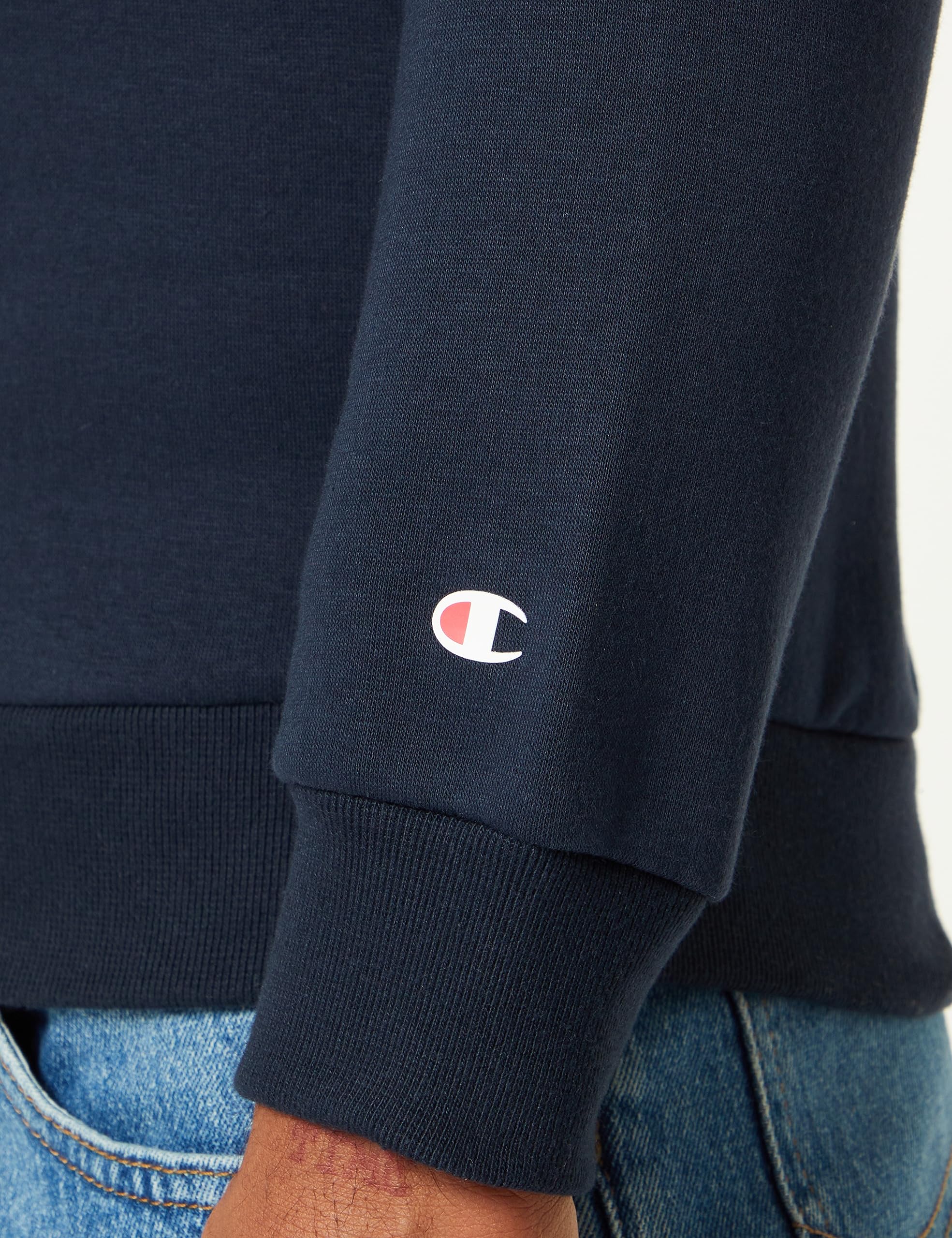 Champion Legacy Basics-Powerblend bluza polarowa męska, granatowy, XL